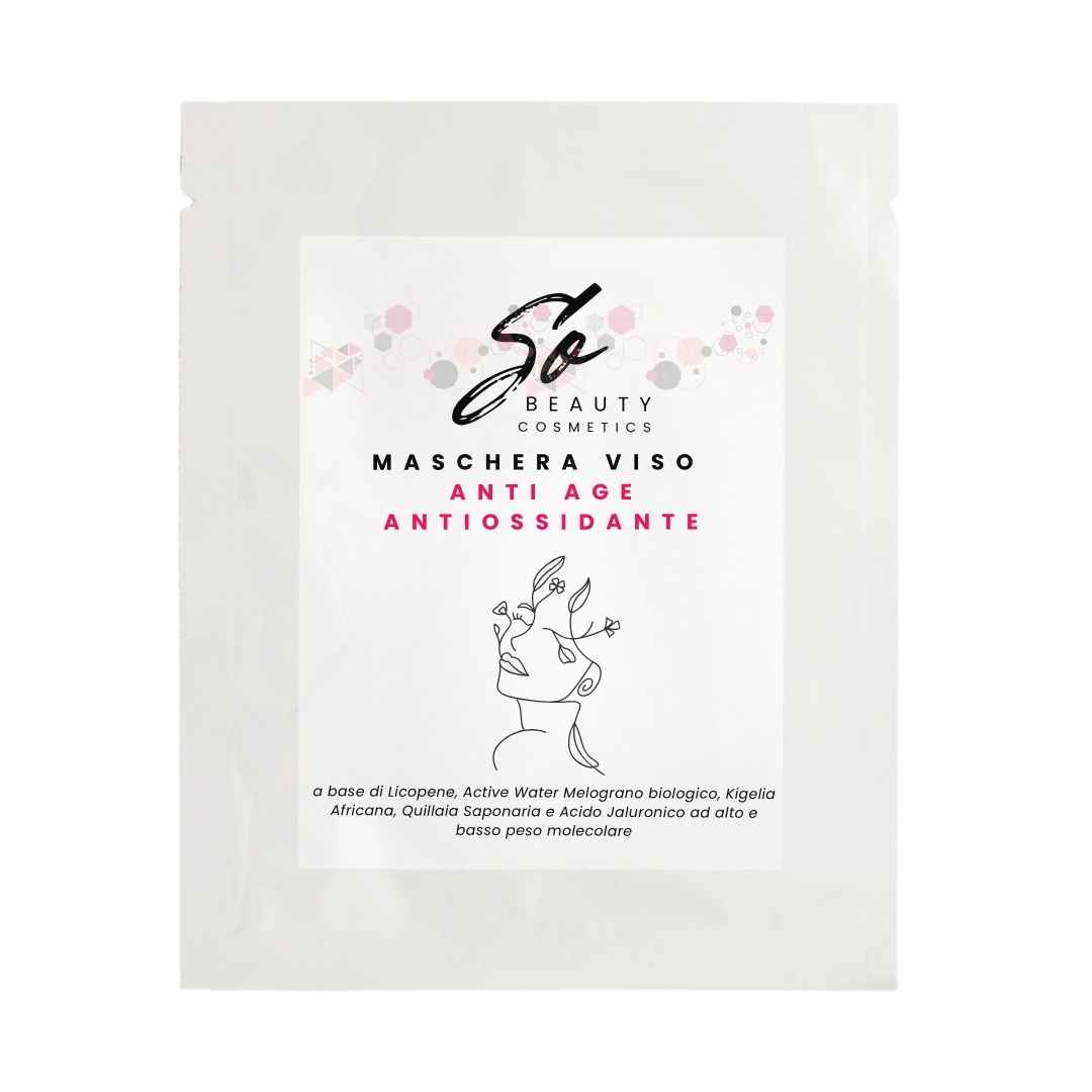 MASCHERA MONOUSO ANTI-AGE LIFTANTE ANTIOSSIDANTE